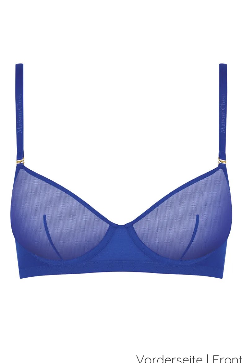 Maison Close - Corps a Corps Neon Balconette BH - Blau