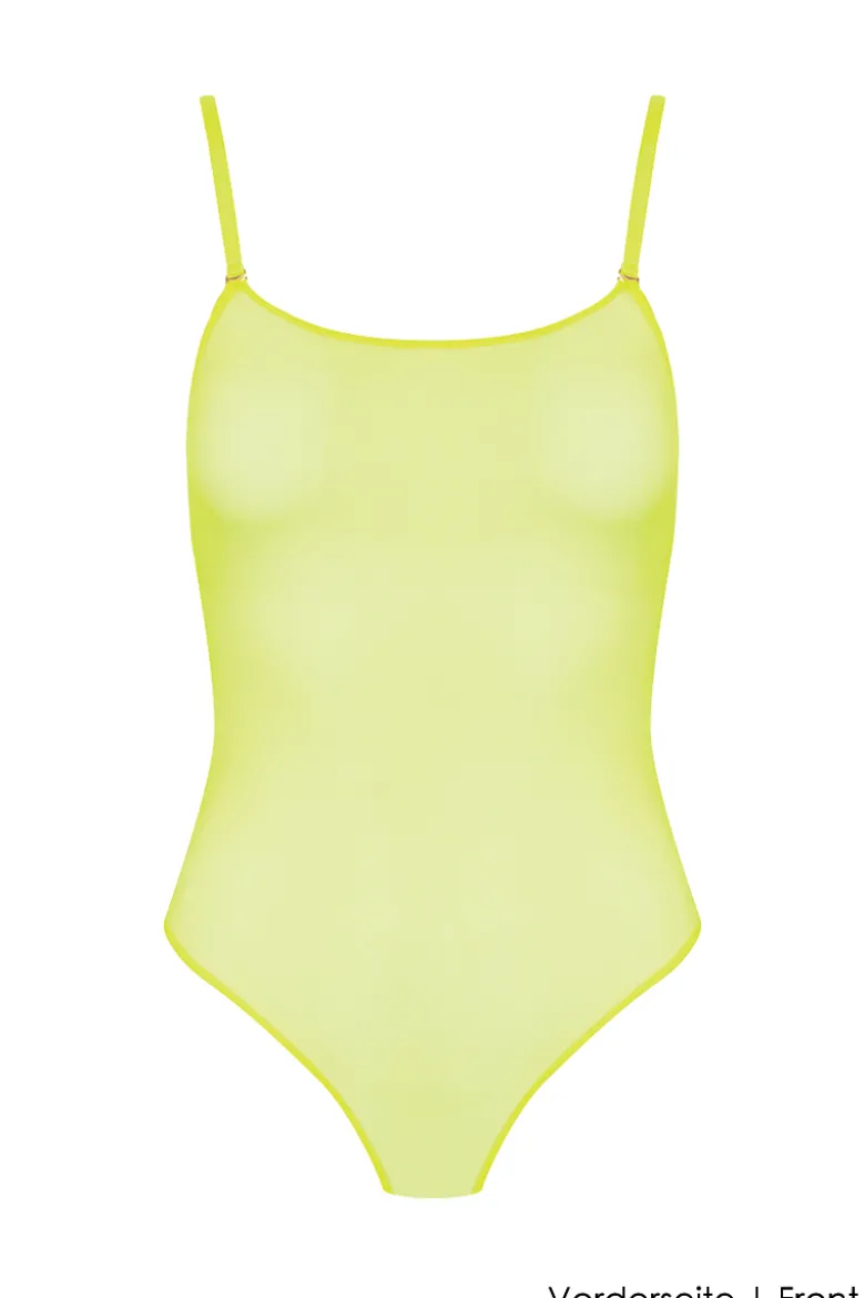 Maison Close - Corps a Corps Neon Stringbody - Gelb/Gold
