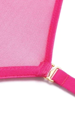 Maison Close - Corps a Corps Neon Balconette BH - Pink/Gold