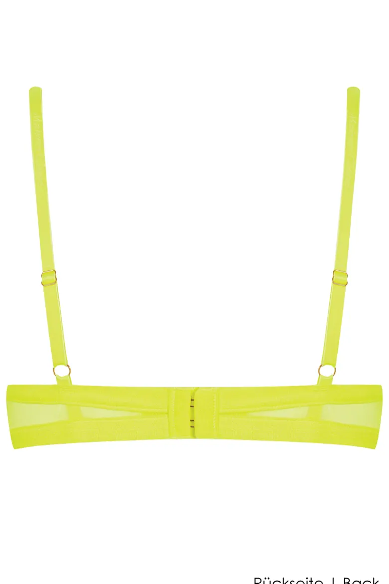 Maison Close - Corps a Corps Neon Ouvert BH - Gelb/Gold