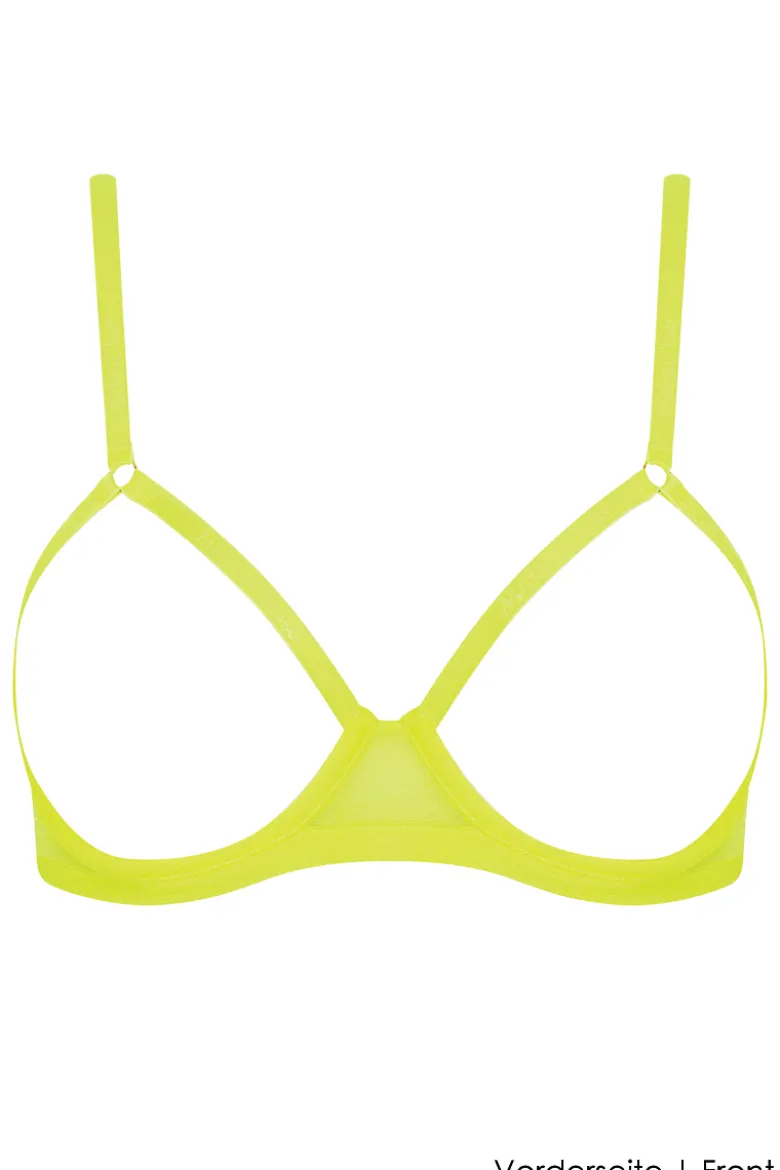 Maison Close - Corps a Corps Neon Ouvert BH - Gelb/Gold