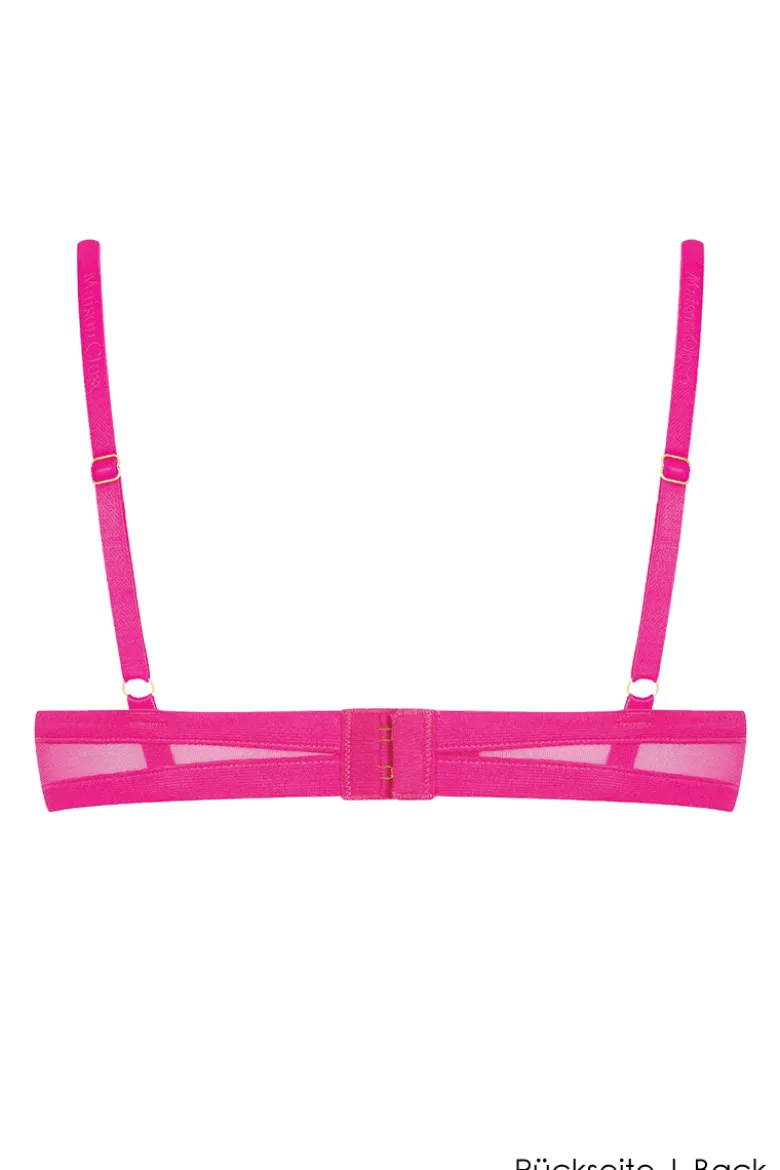 Maison Close - Corps a Corps Neon Ouvert BH - Pink/Gold