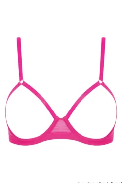 Maison Close - Corps a Corps Neon Ouvert BH - Pink/Gold