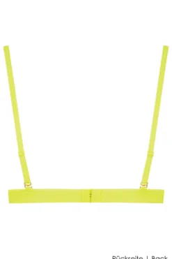 Maison Close - Corps a Corps Neon Triangel BH - Gelb/Gold