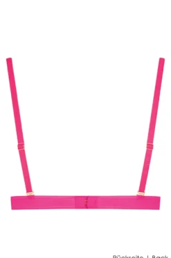 Maison Close - Corps a Corps Neon Triangel BH - Pink/Gold