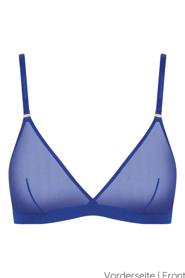 Maison Close - Corps a Corps Neon Triangel BH - Blau