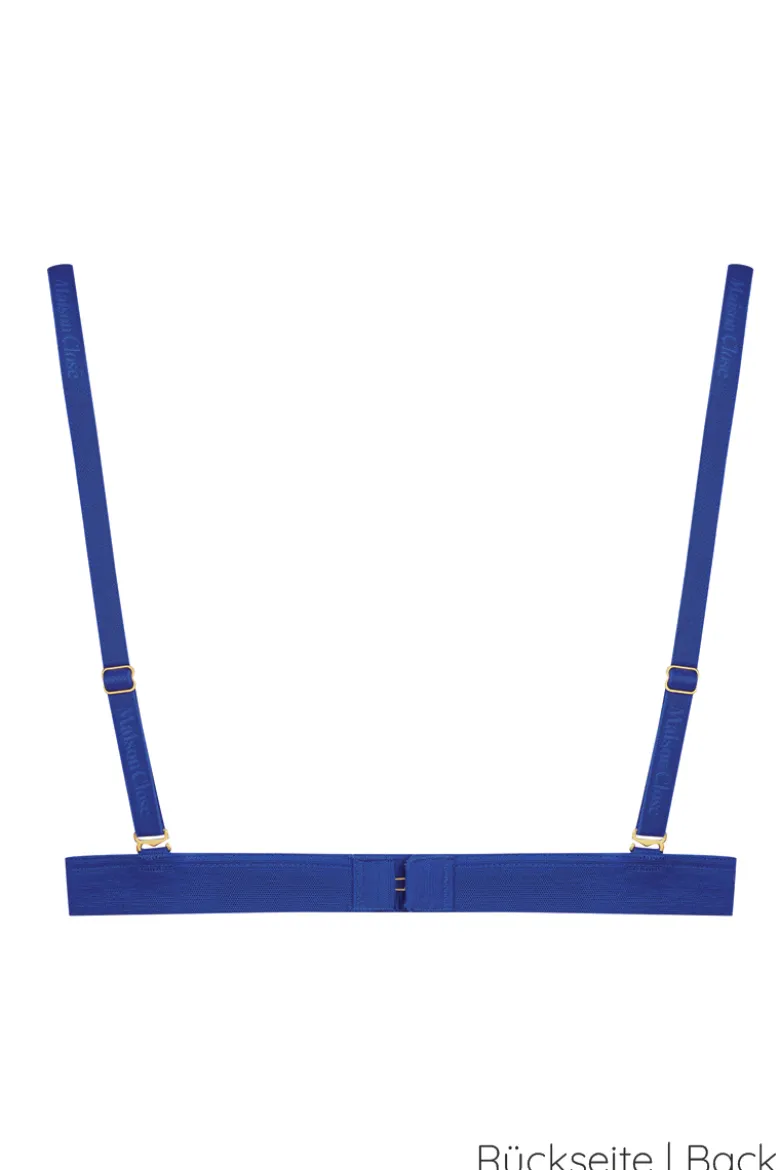 Maison Close - Corps a Corps Neon Triangel BH - Blau