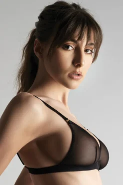 Maison Close - Corps a Corps Triangel BH - Schwarz