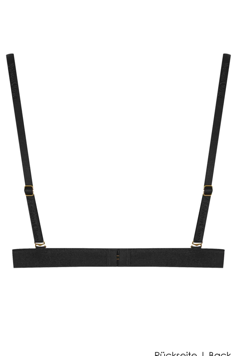 Maison Close - Corps a Corps Triangel BH - Schwarz