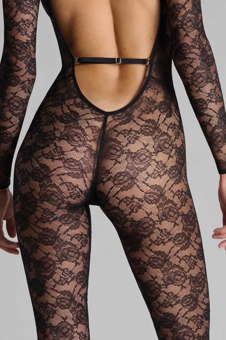 Maison Close - Flashback Catsuit - Schwarz