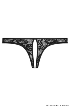 Maison Close - Flashback String Ouvert - Schwarz