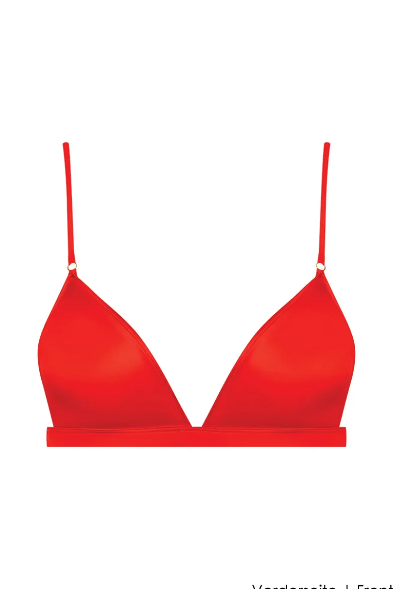 Maison Close - French Kiss Triangel BH - Rot