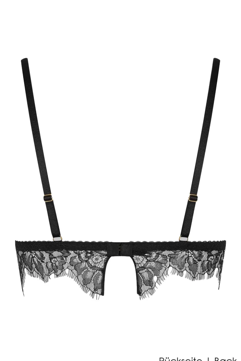 Maison Close - Inspiration Divine Triangel BH Ouvert - Schwarz