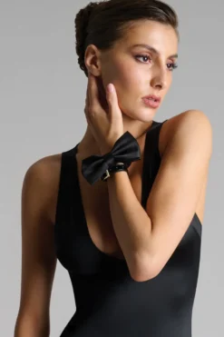 Maison Close - La Liaison Choker Halsband - Schwarz