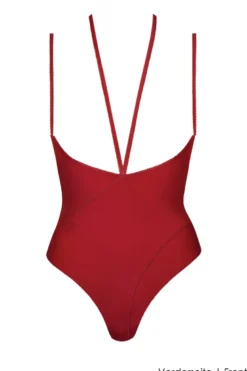 Maison Close - Le Petit Stringbody Ouvert - Rot