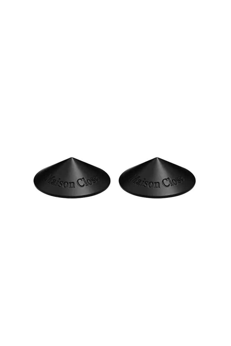 Maison Close - Metall Nipplets - Matt Schwarz