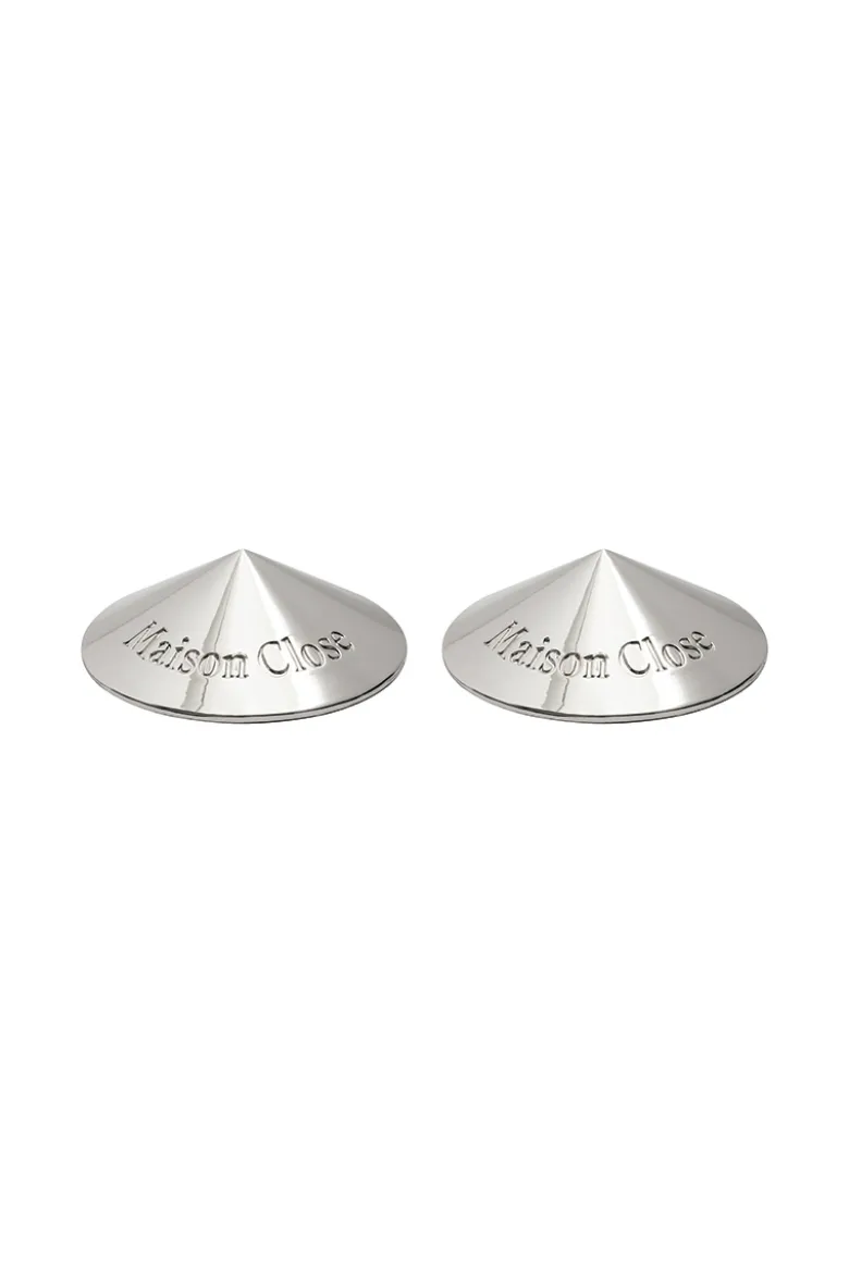 Maison Close - Metall Nipplets - Silber