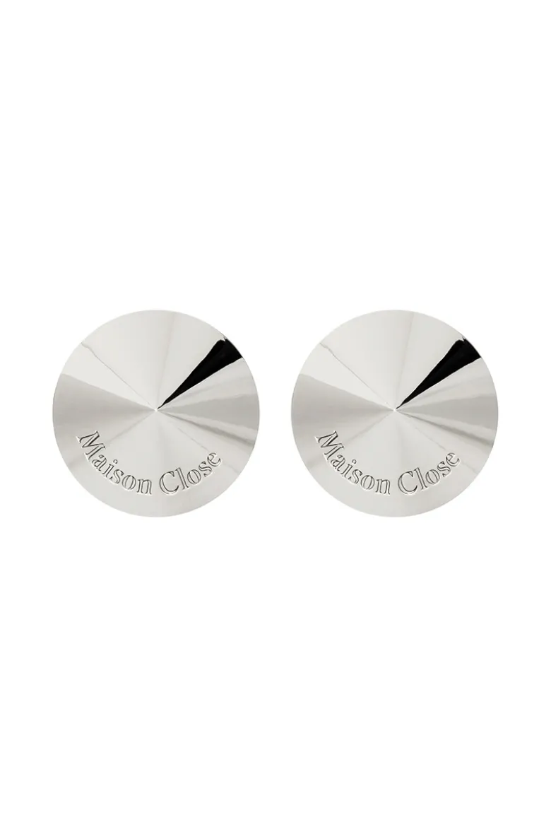 Maison Close - Metall Nipplets - Silber