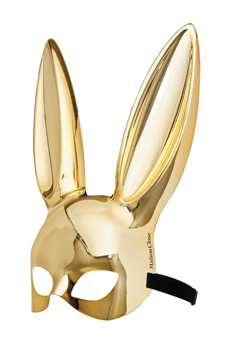 Maison Close - Mirror Bunny Mask - Gold