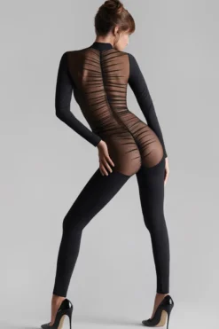 Maison Close - Nuit Fauve Catsuit - Schwarz