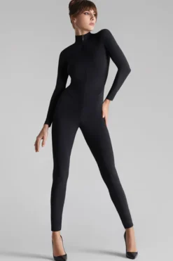Maison Close - Nuit Fauve Catsuit - Schwarz