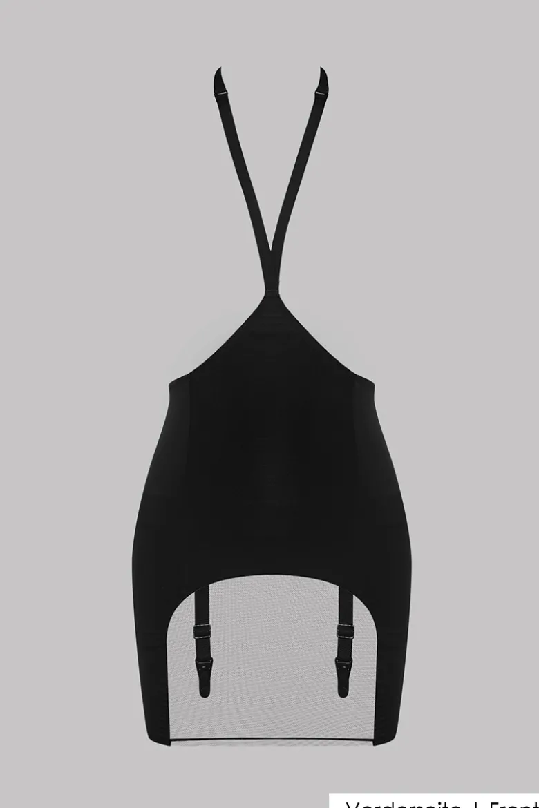 Maison Close - Pure Tentation Bodysuit mit Harness - Schwarz