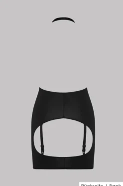 Maison Close - Pure Tentation Bodysuit mit Harness - Schwarz
