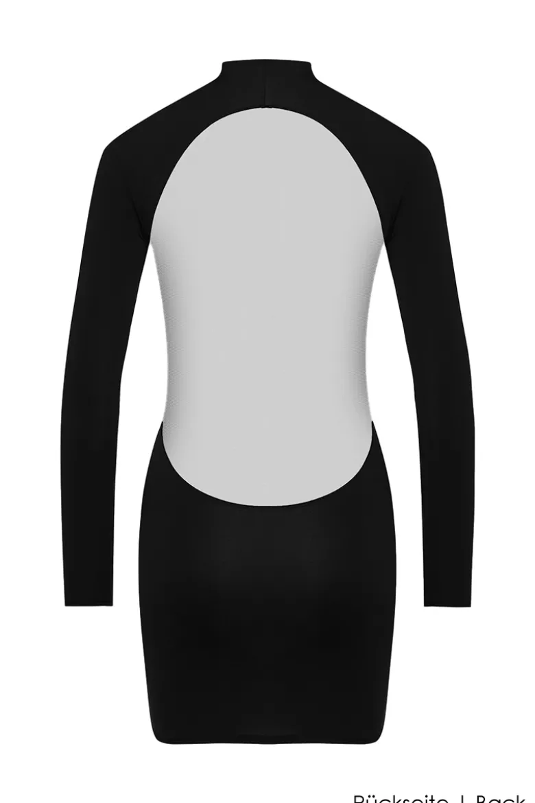 Maison Close - Pure Tentation Langarm Kleid - Schwarz