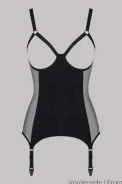 Maison Close - Pure Tentation Ouvert Torselett - Schwarz