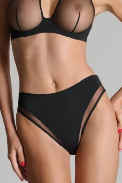 Maison Close - Pure Tentation Panty Ouvert - Schwarz