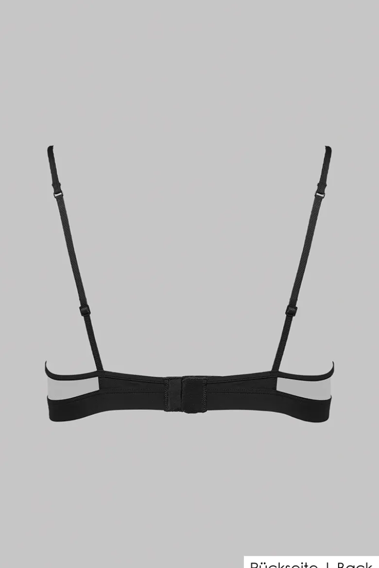 Maison Close - Pure Tentation Sheer Bralette - Schwarz