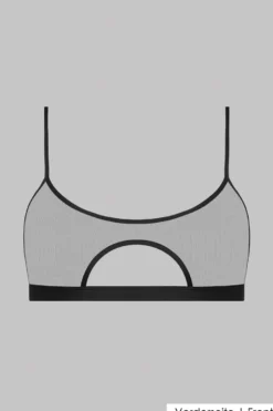 Maison Close - Pure Tentation Sheer Bralette - Schwarz