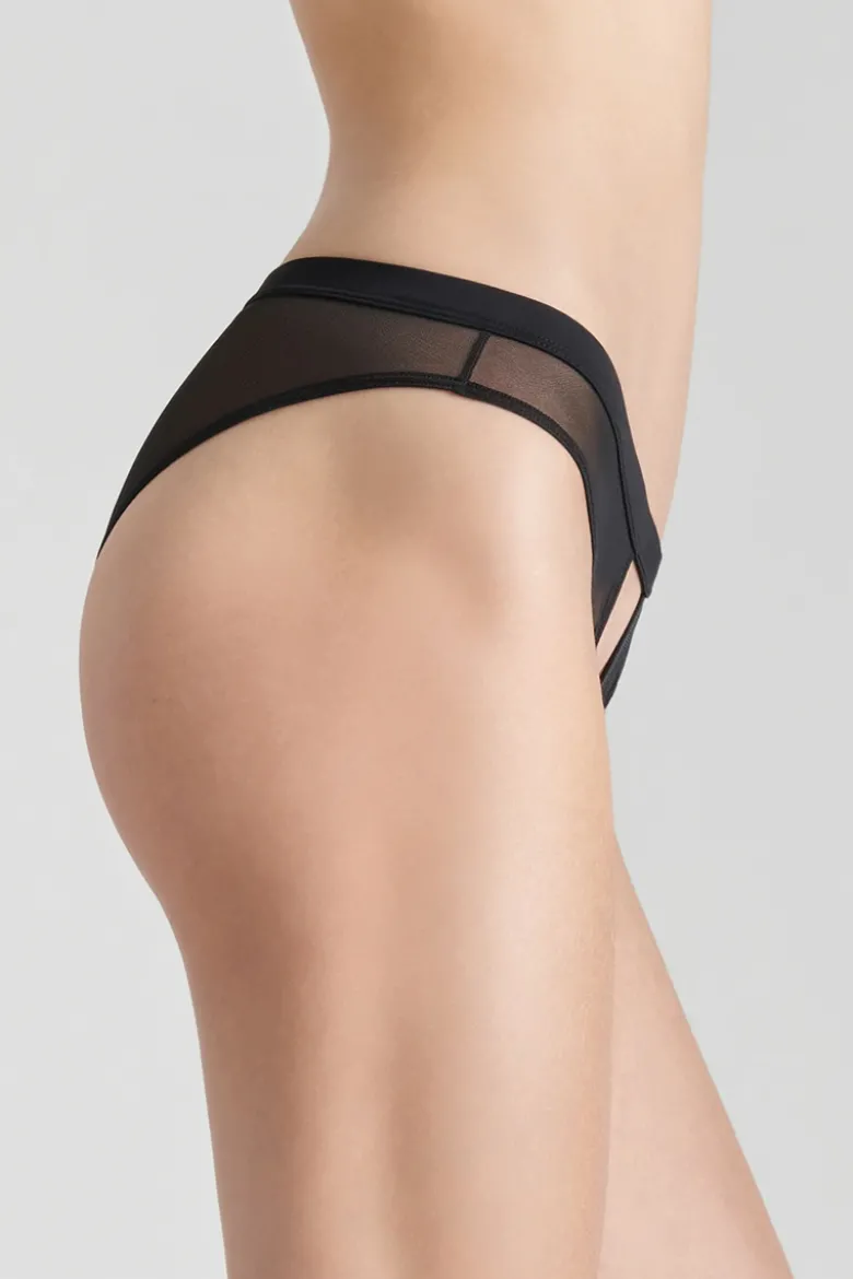 Maison Close - Pure Tentation Slip Ouvert - Schwarz