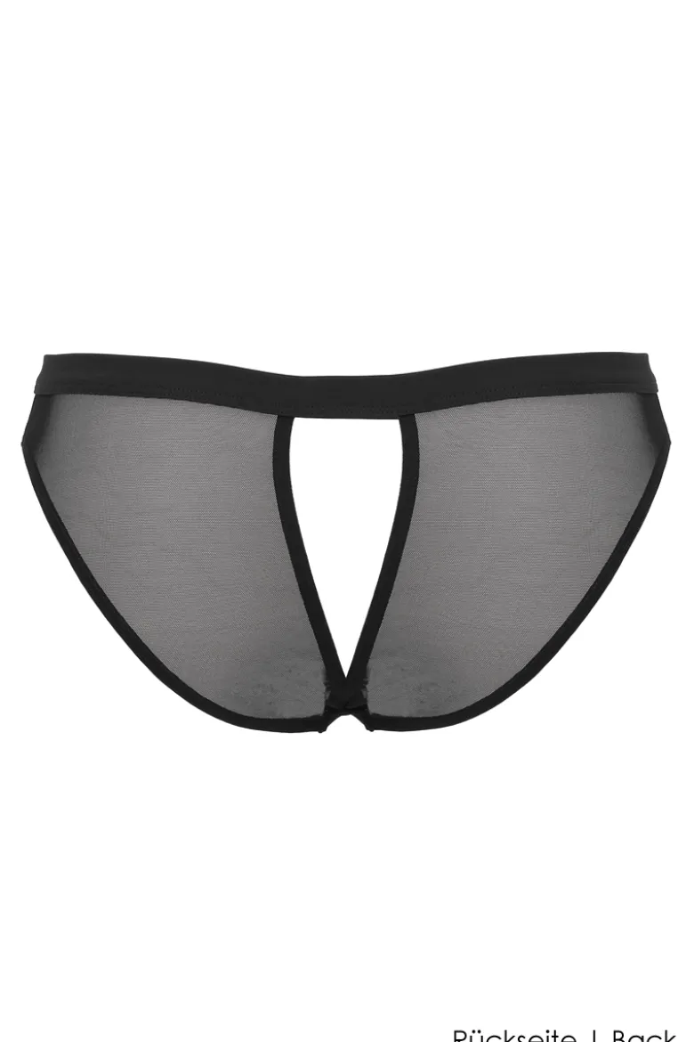 Maison Close - Pure Tentation Slip Ouvert - Schwarz