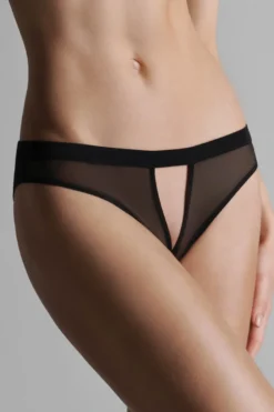 Maison Close - Pure Tentation Slip Ouvert - Schwarz