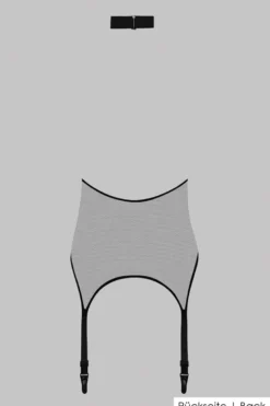 Maison Close - Pure Tentation Torselette mit Strapsen - Schwarz