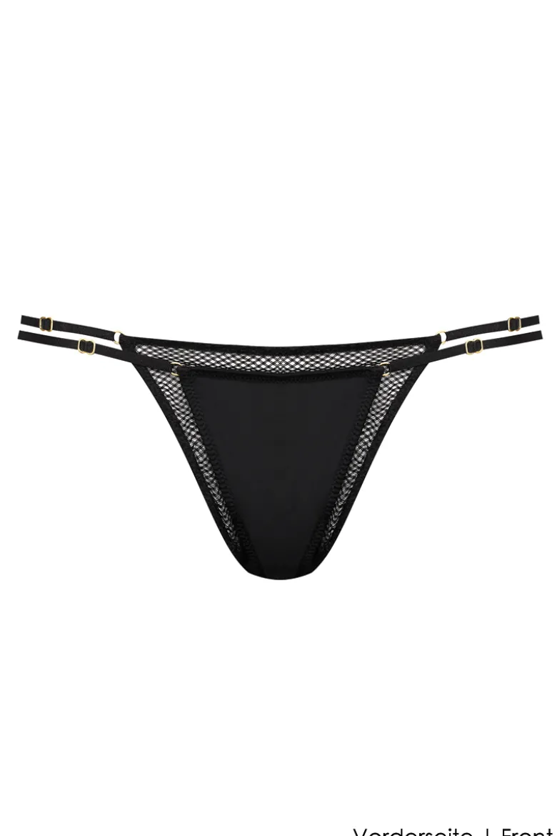 Maison Close - Sacre Coeur Mini String - Schwarz