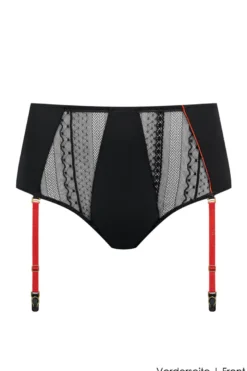 Maison Close - Sacre Coeur Taillenslip Ouvert - Schwarz
