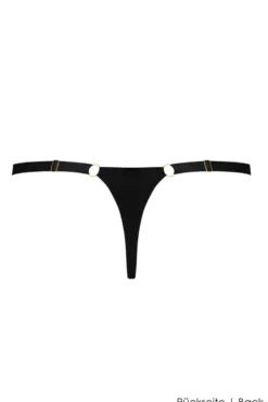 Maison Close - Tapage Nocturne Mini String - Schwarz