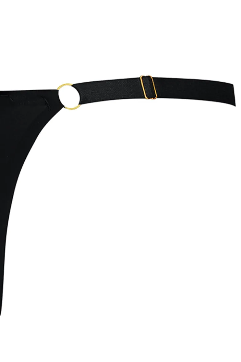 Maison Close - Tapage Nocturne Mini String - Schwarz