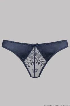 Maison Close - Villa Satine Brazilian Slip - Blau