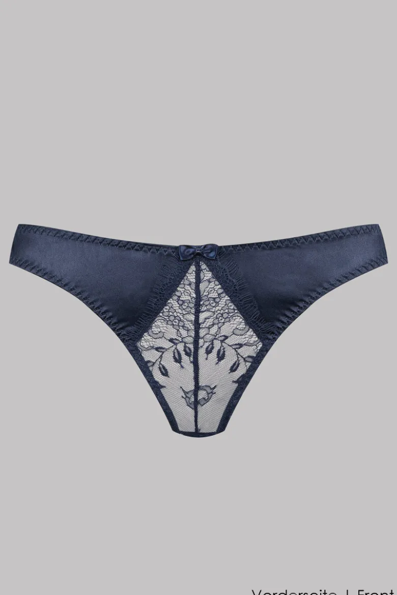 Maison Close - Villa Satine Brazilian Slip - Blau