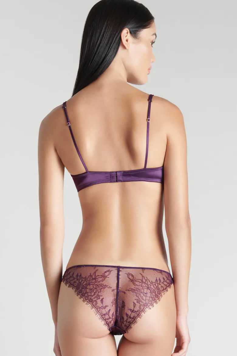 Maison Close - Villa Satine Brazilian Slip - Violett