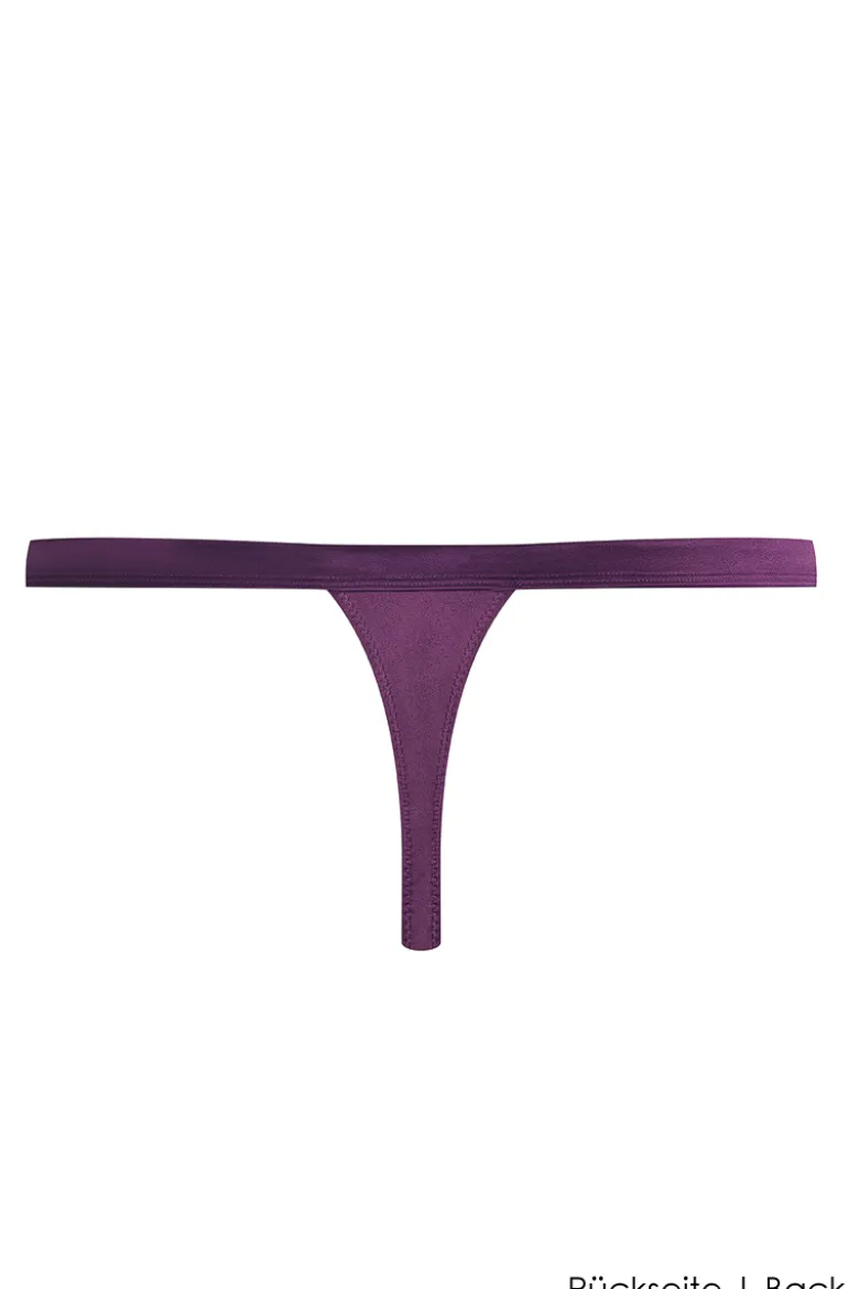 Maison Close - Villa Satine Mini String - Violett