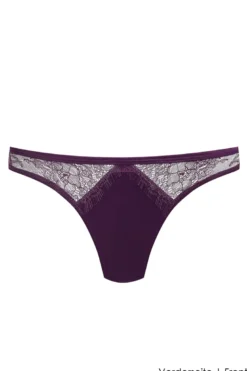 Maison Close - Villa Satine Slip Ouvert - Violett