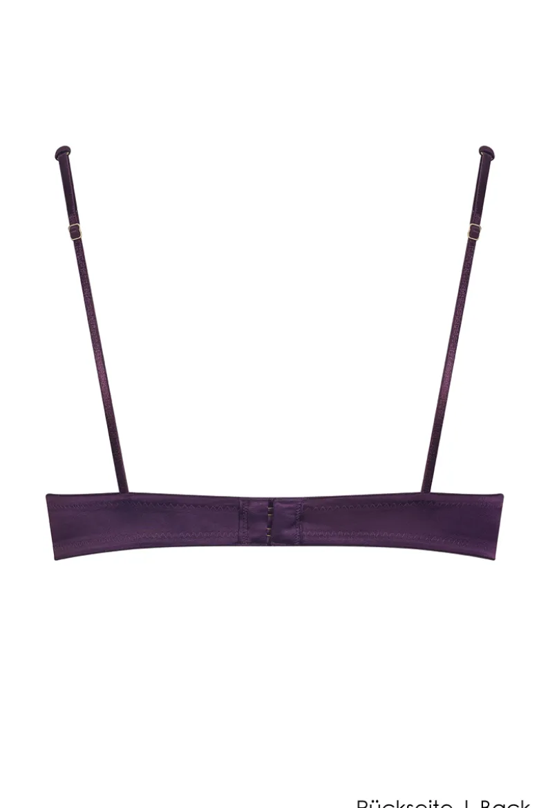 Maison Close - Villa Satine Spitzen BH - Violett