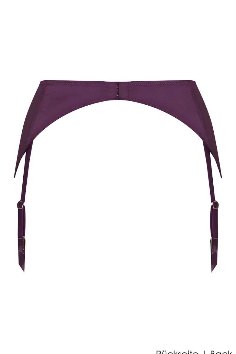 Maison Close - Villa Satine Strapsgürtel - Violett