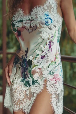 Marjolaine - Noemie Seiden Neglige - Mehrfarbig