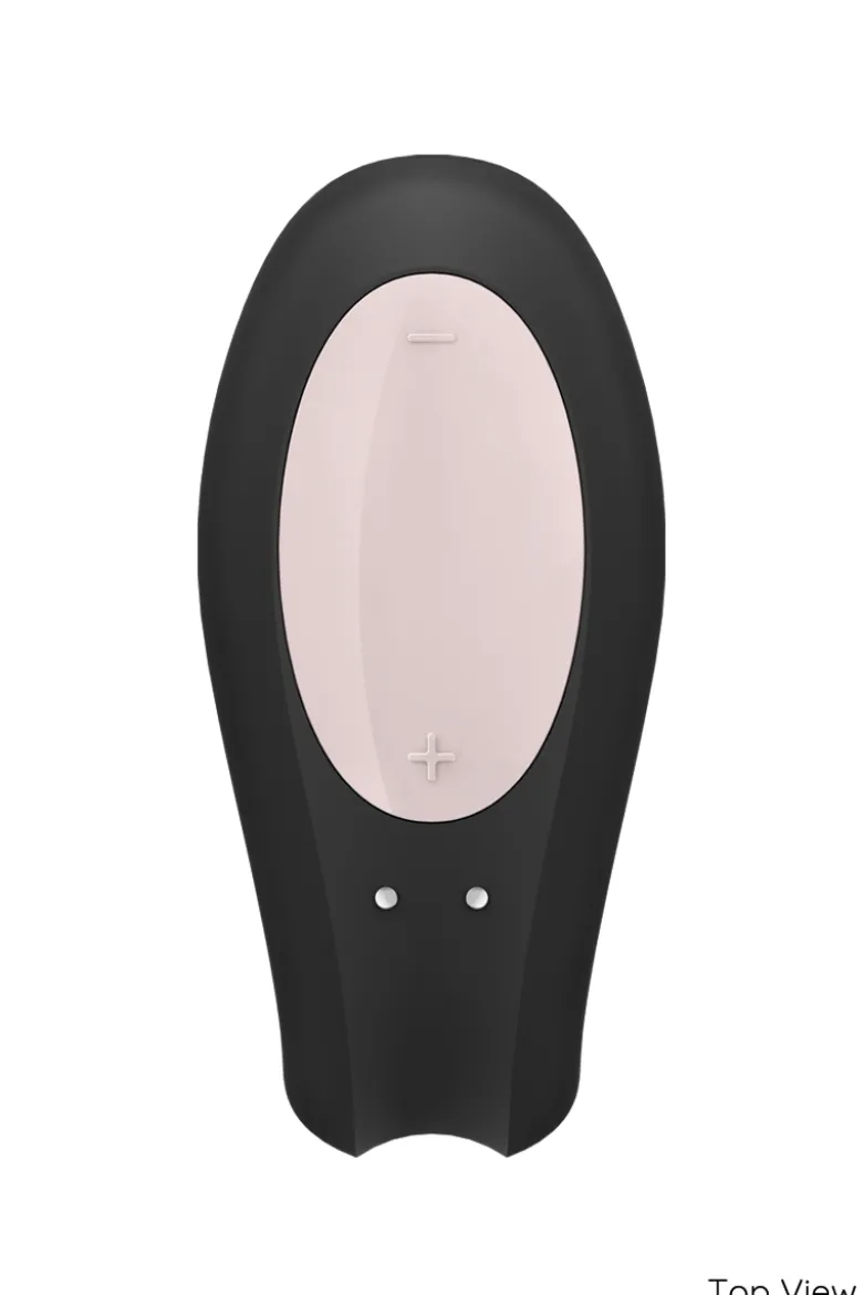 Satisfyer - Double Joy Paarvibrator - Schwarz