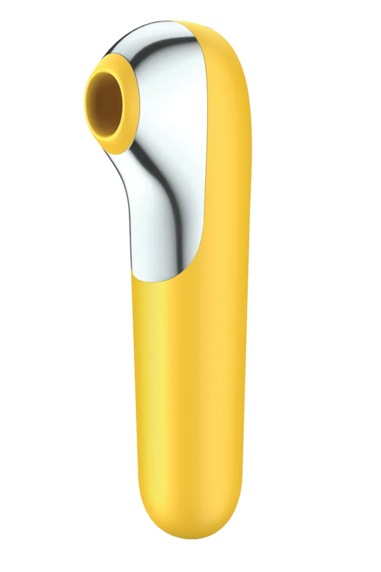 Satisfyer - Dual Love Druckwellenvibrator - Gelb